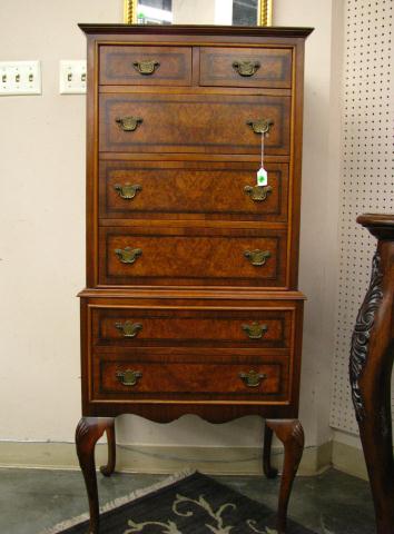 Appraisal: A Queen Anne Style Lingerie Chest by Mandel Brothers Chicago