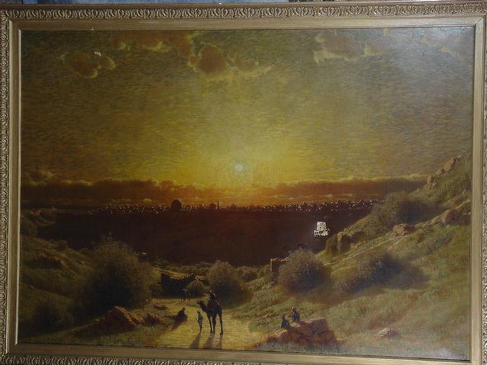 Appraisal: James Fairman - Scottish American o c Sunset over the