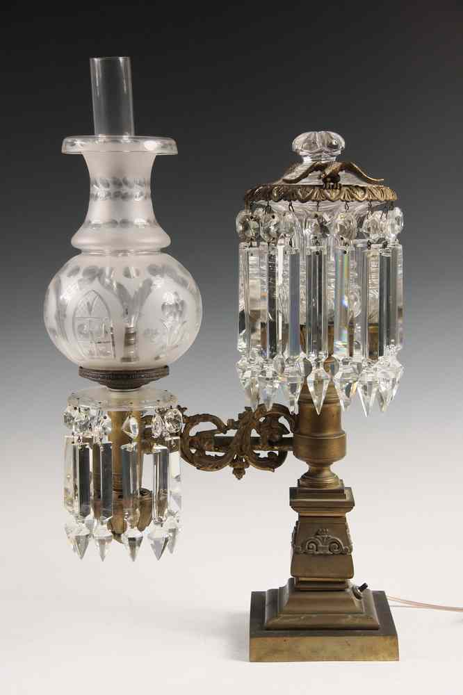 Appraisal: RARE ARGAND LIGHT - Circa Gardiner of New York Single