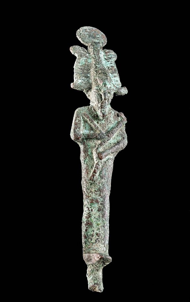 Appraisal: Fine Egyptian Leaded Bronze Osiris Figurine Egypt Late Dynastic Period