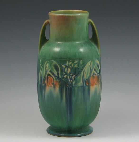 Appraisal: Roseville Baneda Vase marked hand script blue red and hand