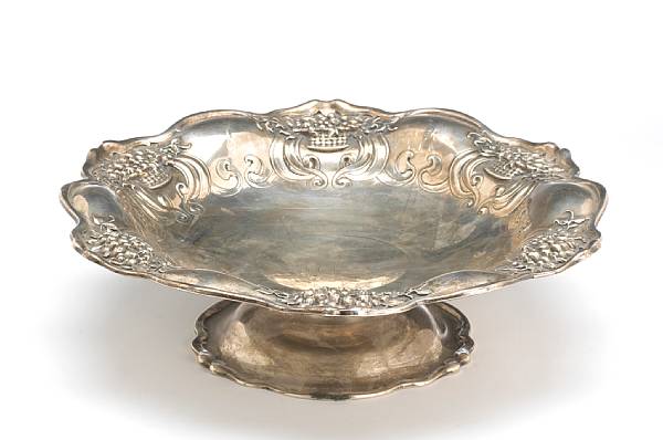 Appraisal: A sterling dessert standGorham Mfg Co Providence RI dated A