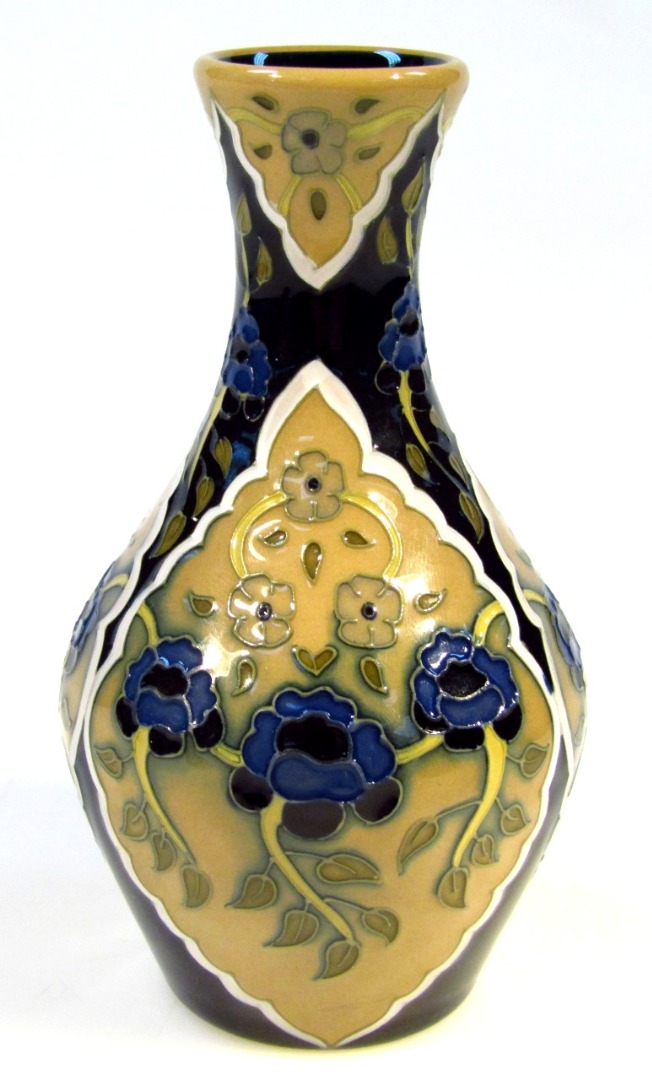 Appraisal: A Moorcroft Floral Bouquet vase by Penkethenan of bellied circular