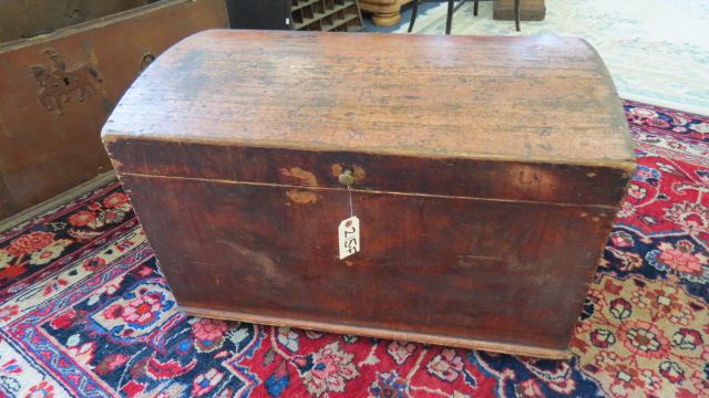 Appraisal: Blanket Chest dome top wide tall