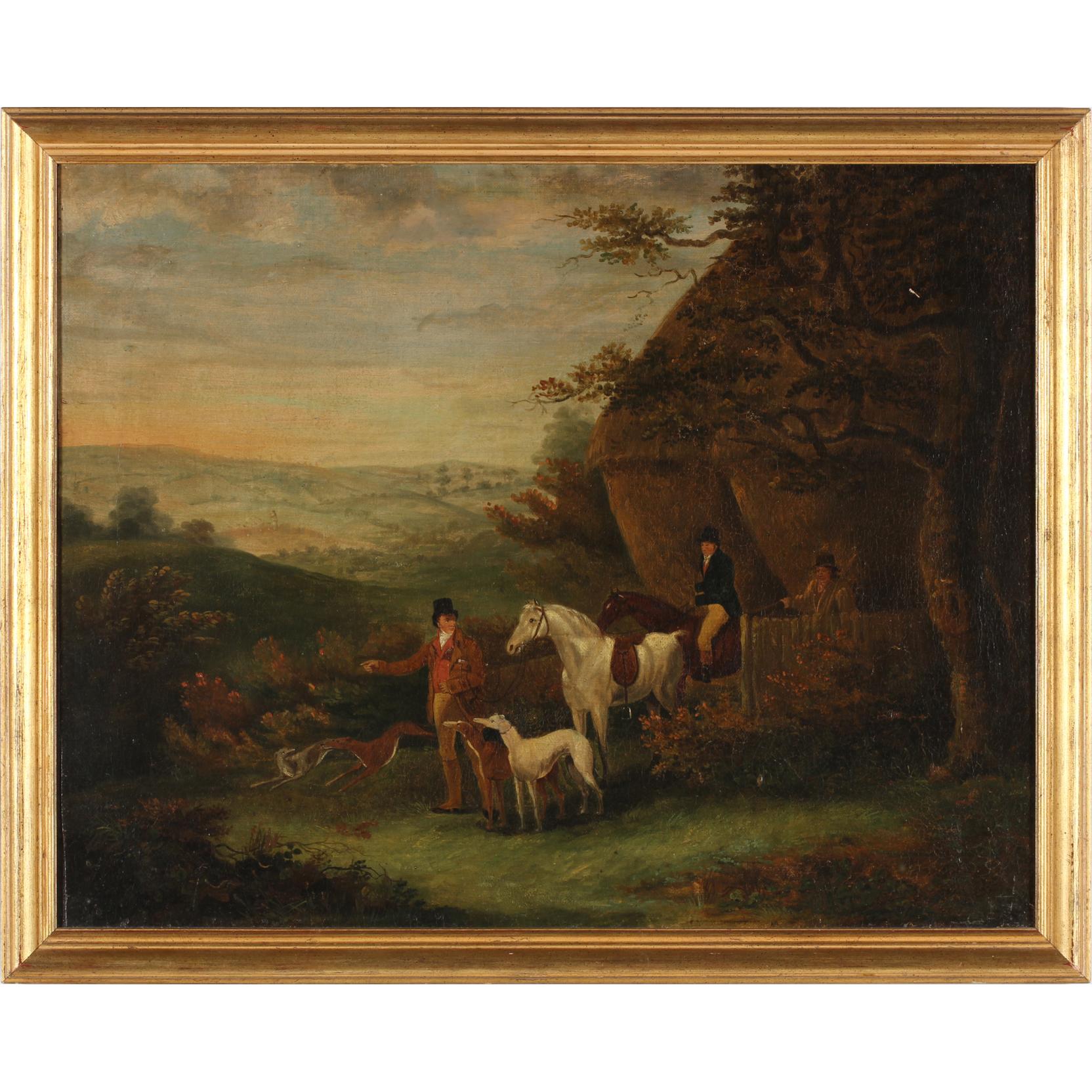 Appraisal: att Dean Wolstenholme the Elder English - On the Hunt