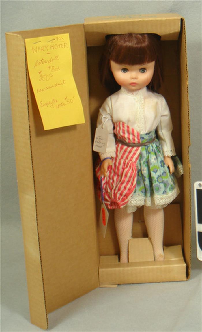 Appraisal: Mary Hoyer Doll in original box inches tall vinyl and