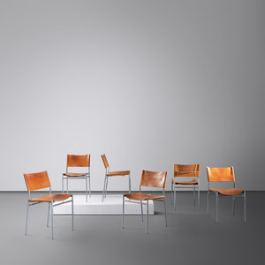 Appraisal: Martin Visser - Set of Six Dining Chairs model SE-