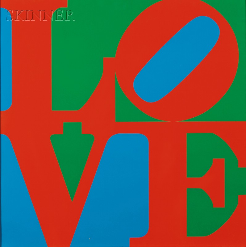 Appraisal: Robert Indiana American b LOVE edition of plus proofs Sheehan