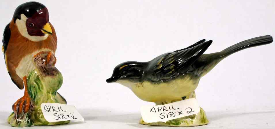 Appraisal: Beswick Bullfinch A and Goldfinch