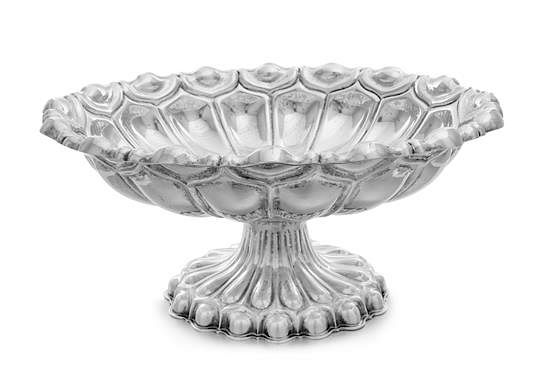 Appraisal: An Austro-Hungarian Silver Centerpiece Bowl Maker's Mark Obscured Pest Late