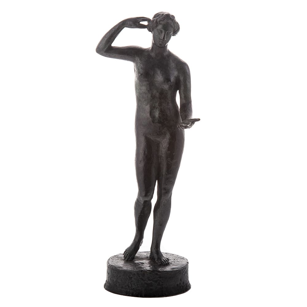 Appraisal: Classical Style Bronze Female Nude First half th century in