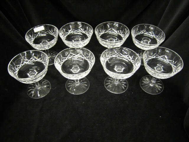 Appraisal: Set of Waterford Cut Crystal Lismore Wines tall excellent