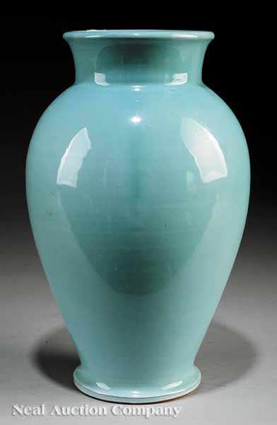 Appraisal: A Shearwater Art Pottery Vase c by Peter Anderson in