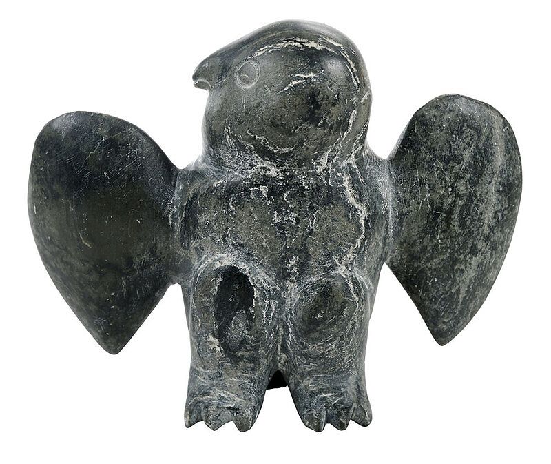 Appraisal: Inuit Carving of Standing Owl probably mid th century owl