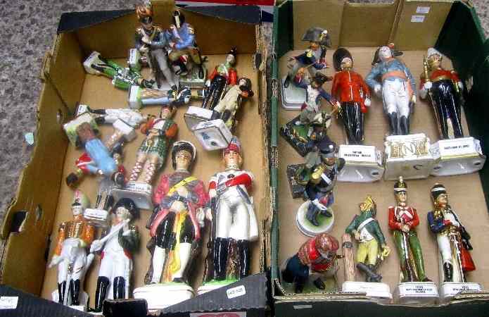 Appraisal: A good collection of various pottery Military Figures comprising Goebel