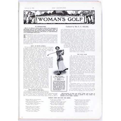 Appraisal: Golf Illustrated The Weekly Organ of the Royal and Ancient