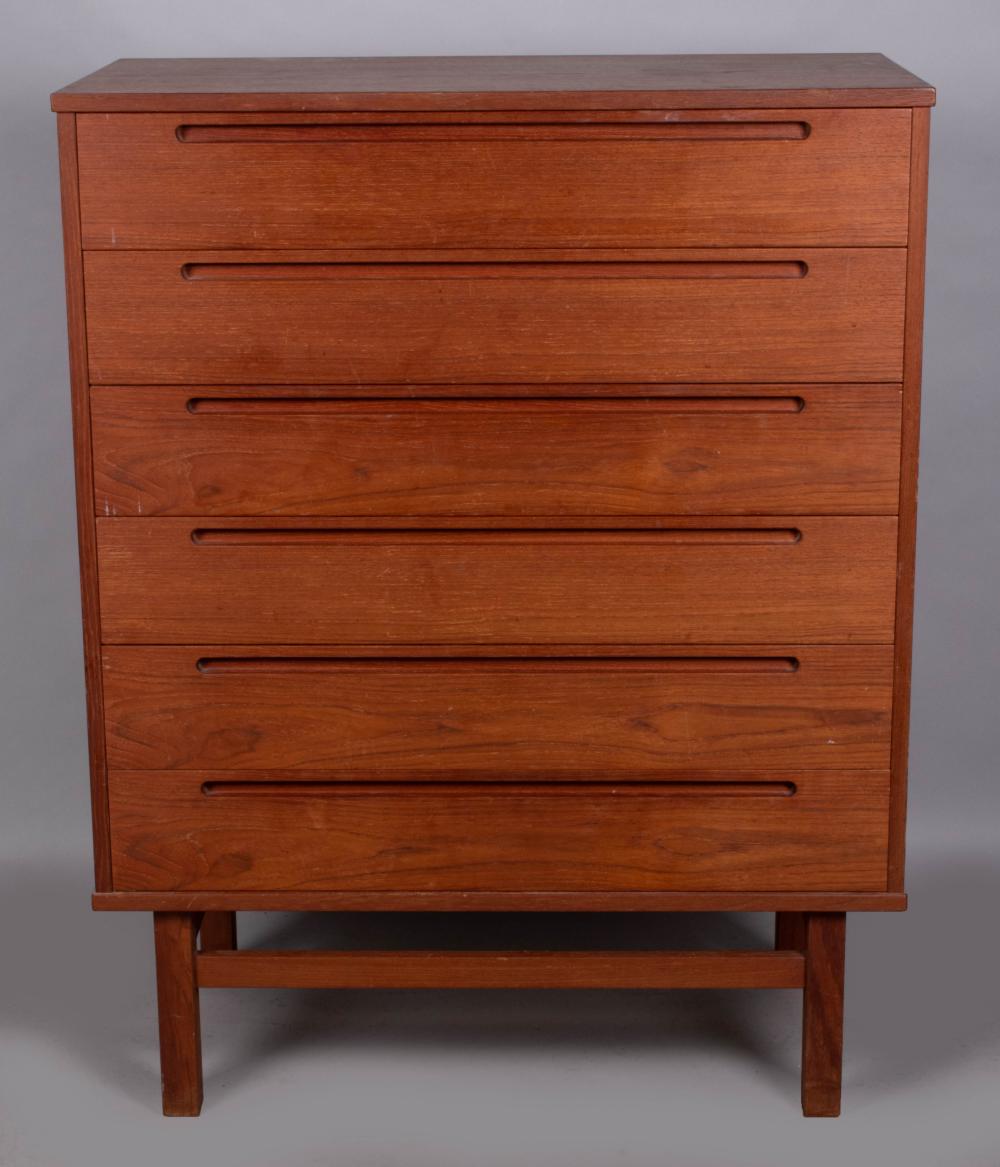 Appraisal: NILS JONSSON FOR TORRING MOBELFABRIK TEAK CHEST OF DRAWERS CIRCA