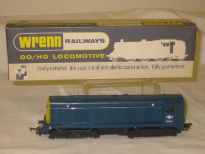 Appraisal: A Wrenn W B R blue Bo-Bo diesel locomotive boxed