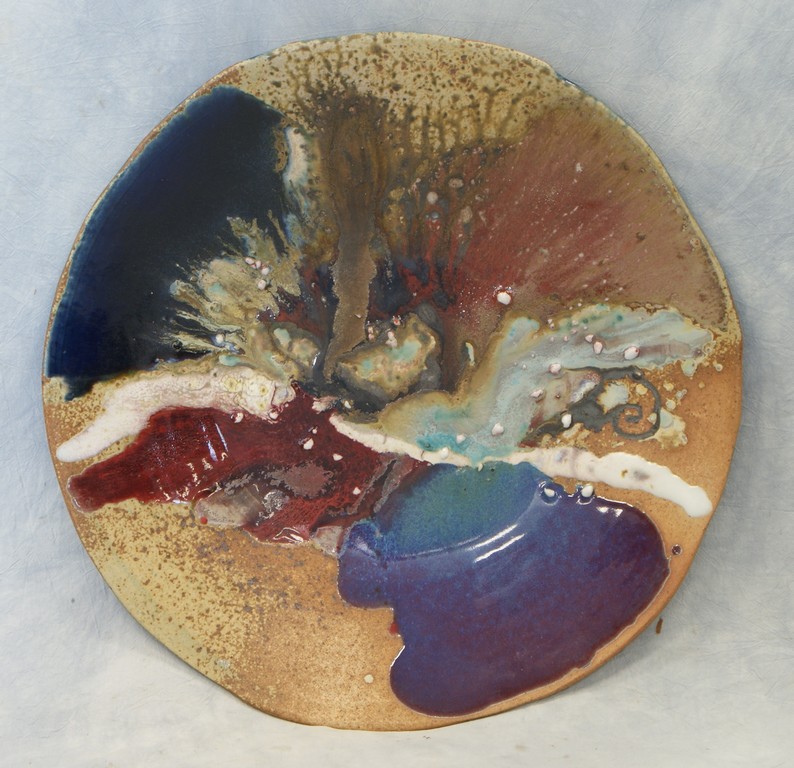 Appraisal: Alan Burslem American Arden DE Stoneware Charger diameter