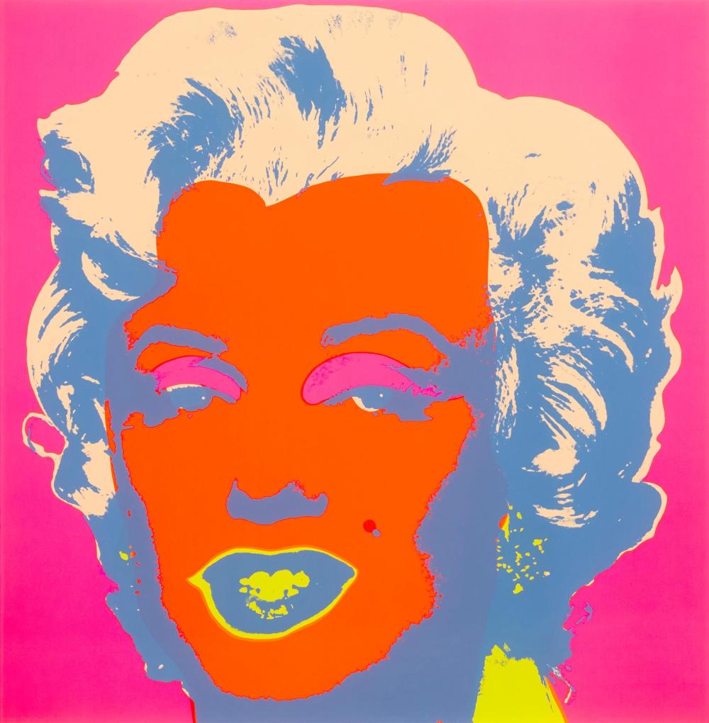 Appraisal: After Andy Warhol - American Marilyn Monroe Screenprint in colors