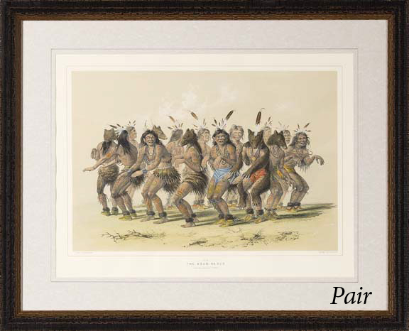 Appraisal: American School th Century The Bear Dance and Buffalo Dance