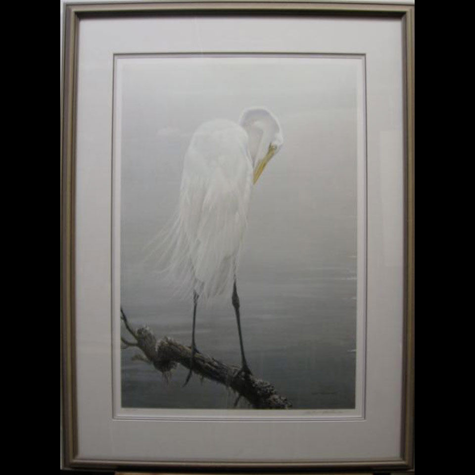 Appraisal: GREAT EGRET PREENING ROBERT MCLELLAN BATEMAN - CANADIAN LIMITED EDITION