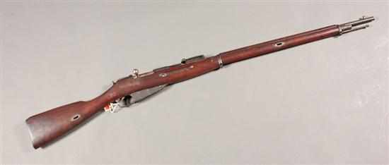 Appraisal: Moisin-Nagant rifle marked ''Remington Armory '' with imperial double-head eagle