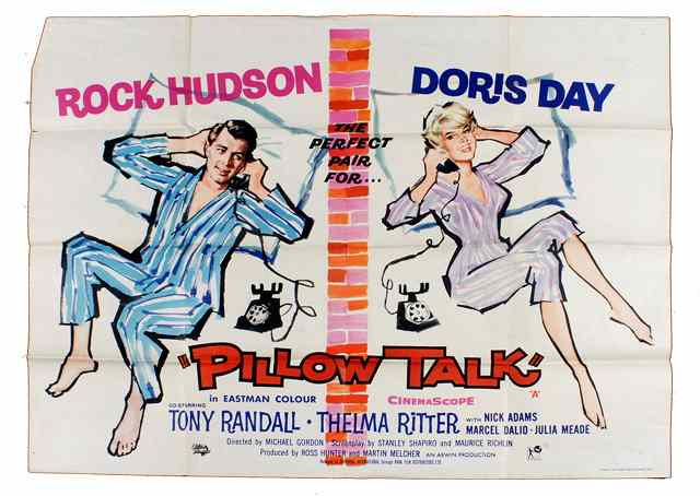 Appraisal: PILLOW TALK Universal International comedy starring Rock Hudson Doris Day