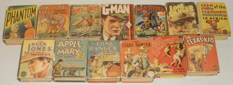 Appraisal: Lot of Assorted Character Big Little Books This lot includes