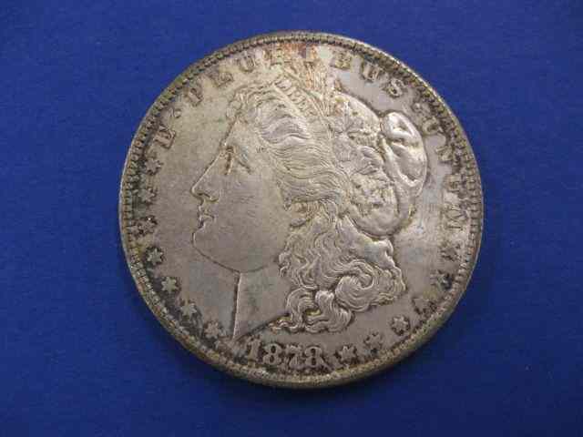 Appraisal: -S U S Morgan Silver Dollar uncirculated original toning