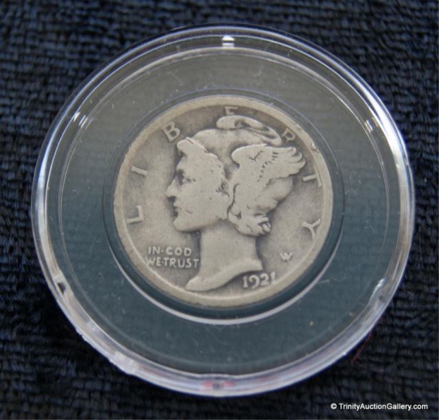 Appraisal: Mercury Head Silver Dime CoinFrom an estate collection is a