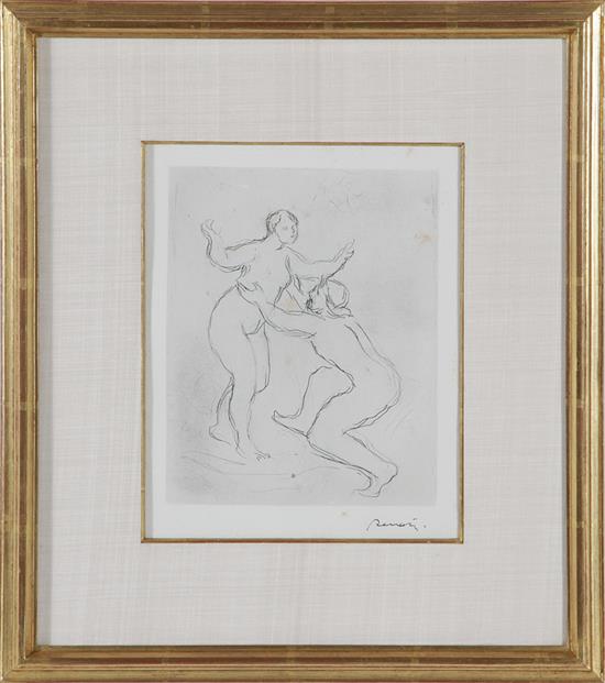 Appraisal: Pierre-Auguste Renoir French - LE FLEUVE SCAMANDRE nd state etching