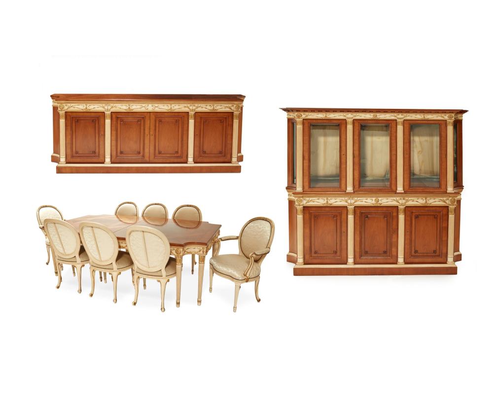 Appraisal: An EJ Victor dining room suite Fourth-Quarter th Century Some