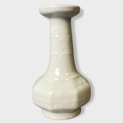 Appraisal: A Chinese Longquan Celadon Kinuta bottle vase cm Tall