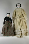 Appraisal: DOLLS - Lot of two circa china head dolls including