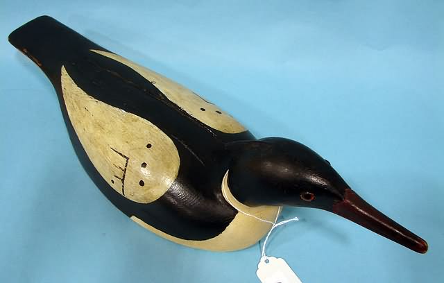 Appraisal: Merganser decoy