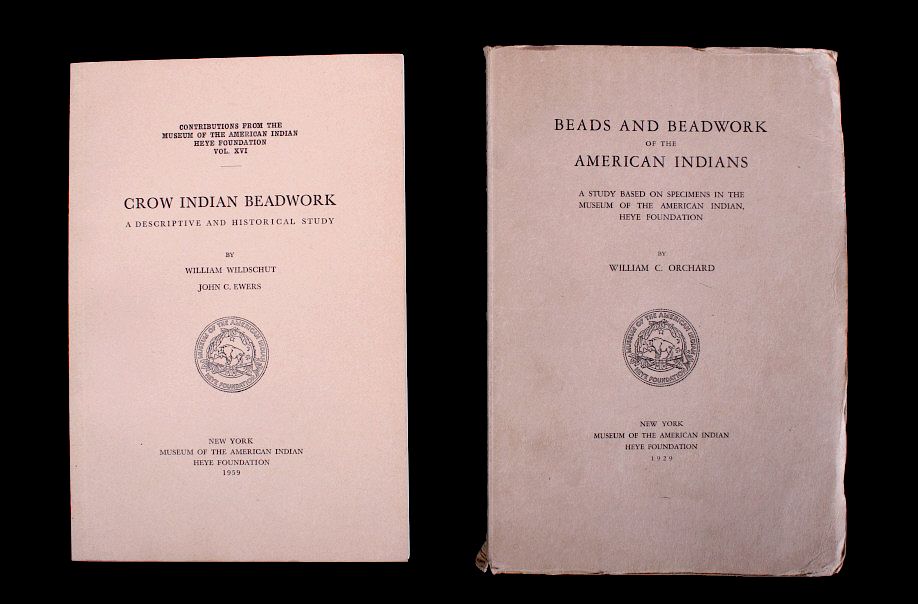 Appraisal: Native American Beadwork Book Collection Included in this lot is