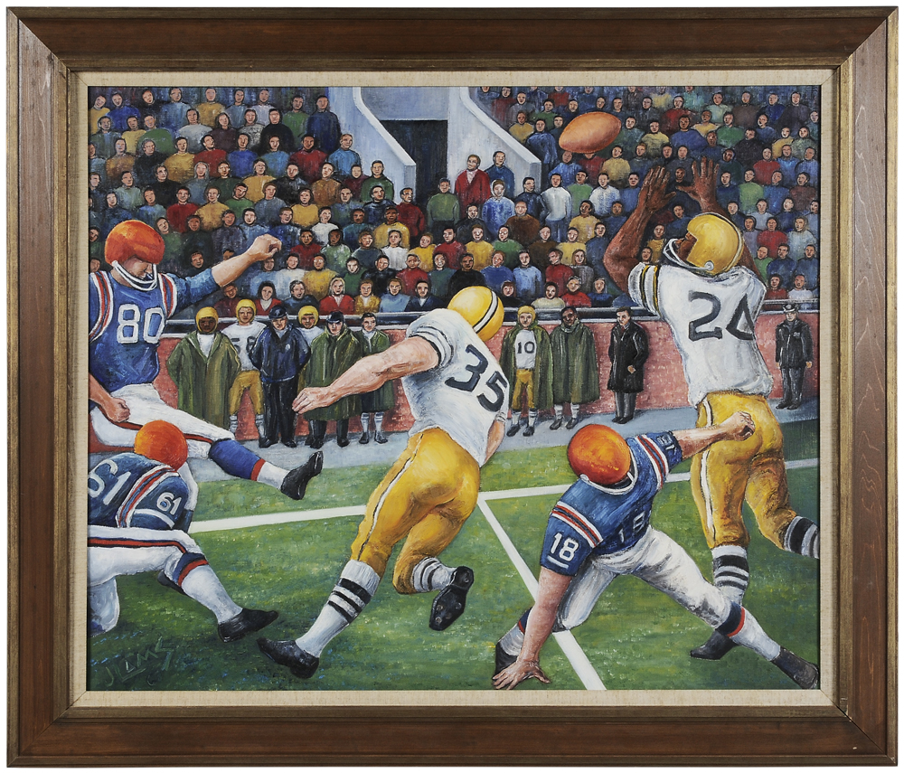 Appraisal: John Lam Schwartz American th century Circus Maximus Field Goal