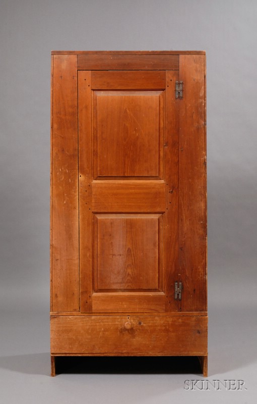 Appraisal: Pine Cupboard over Drawer possibly southern New Hampshire late th