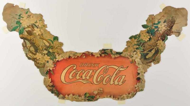 Appraisal: Rare Cardboard Coca-Cola Festoon Description Circa May be complete or