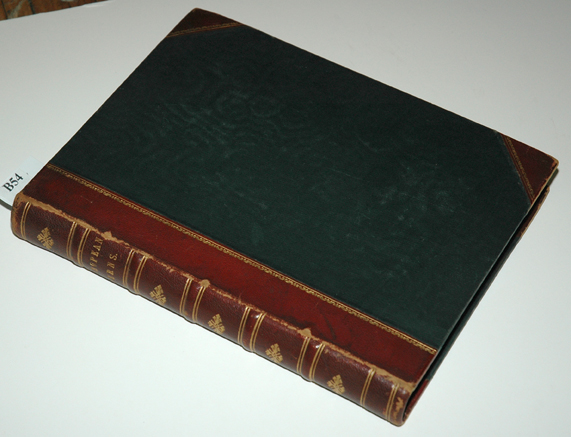 Appraisal: EUROPEAN FERNS TH CENTURY LEATHER BOUND WITH PLATES