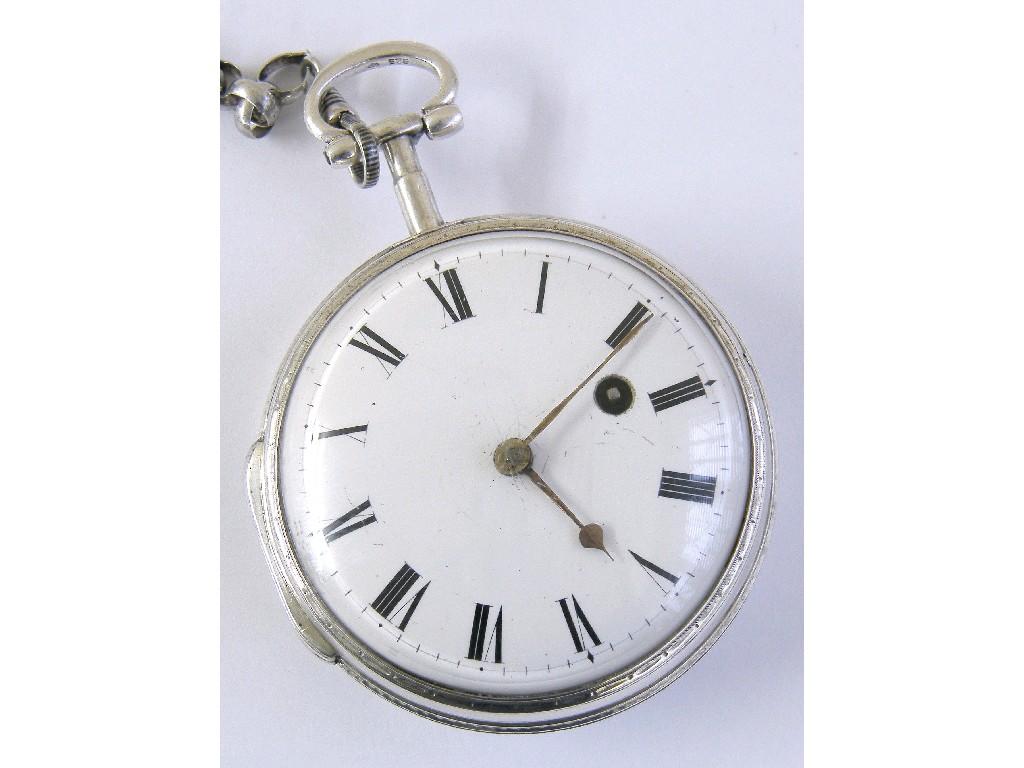 Appraisal: ct lever centre second chronograph pocket watch unsigned three-quarter plate