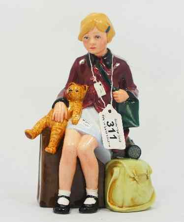 Appraisal: Royal Doulton Figure Girl Evacuee Limited Edition