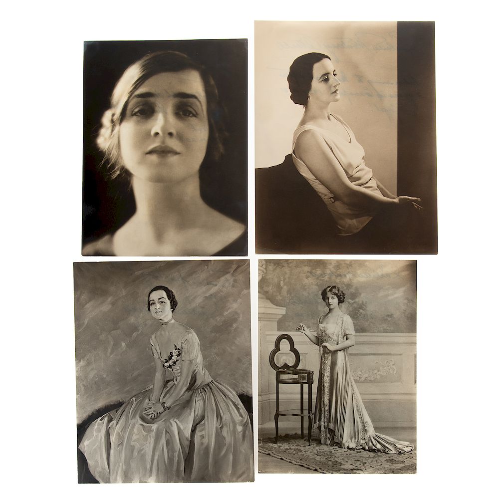 Appraisal: Steichen Others Carlotta O'Neill Photographs vintage photos of Carlotta Monterey