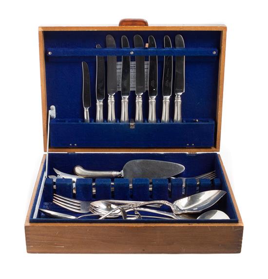 Appraisal: Sale Lot A Collection of Silver and Silver-plate Flatware PRIMARILY