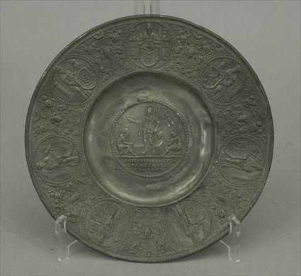 Appraisal: Pewter Plate