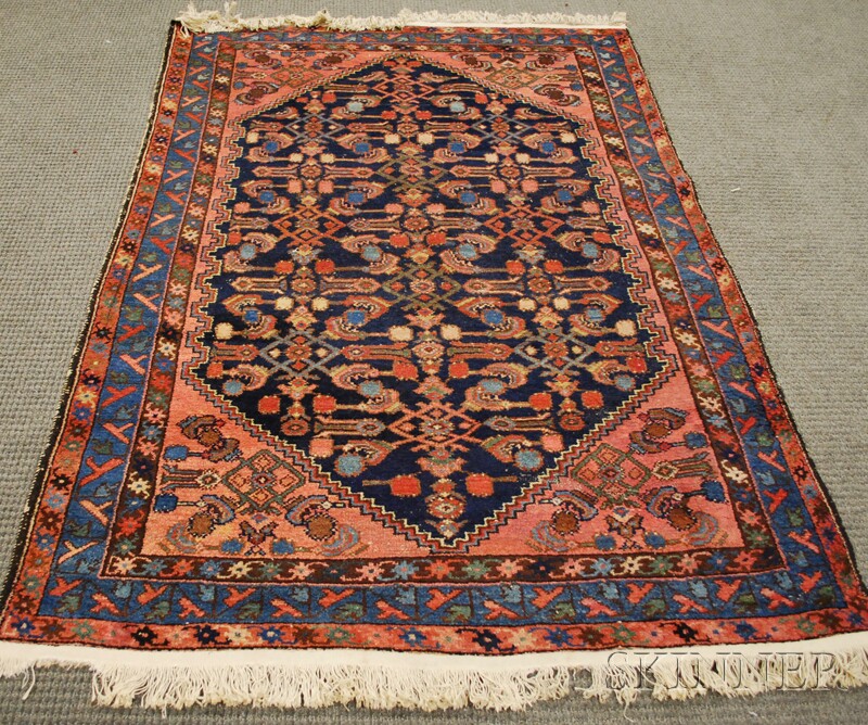 Appraisal: Hamadan Rug Northwest Persia th century ft in x ft