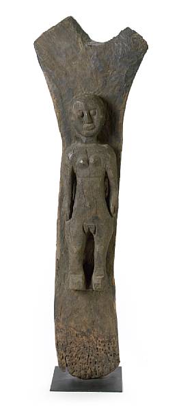 Appraisal: A Dogon Toguna figural post Mali height in