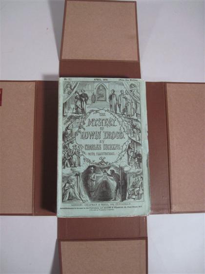 Appraisal: vols Wrappers Dickens Charles The Mystery of Edwin Drood London