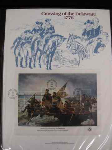 Appraisal: Stamp Album U S Souvenier Sheets ''The RevolutionMost Memorable Events''